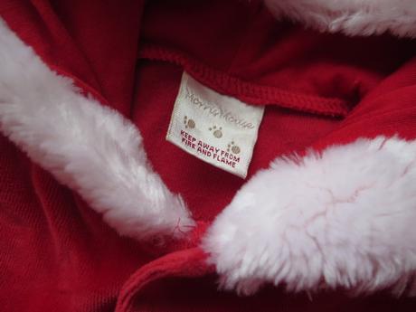 Kostým santy + klapky na uši, 