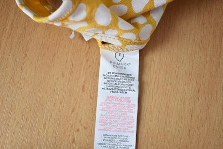 Letní overal vel. 0 - 3 m, primark,62