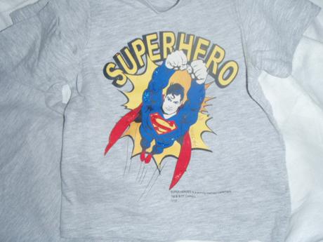 Setík dvou pohodlných značkových triček, h&m,68