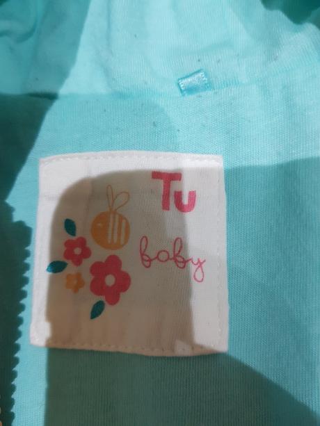 Dívčí bunda značky tu, velikost 3-6 měsíců(62-68cm, tu,62