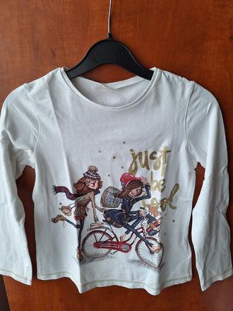 Tričko dlouhý rukáv kolo  vel. 128, mayoral,128