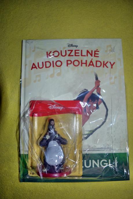 Audio pohádky i s figurkou,knihou,nové,deagostini,