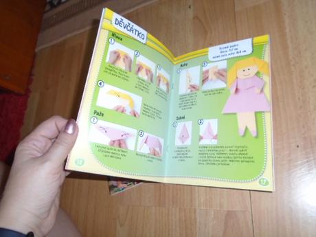 Origami kniha pro děti,