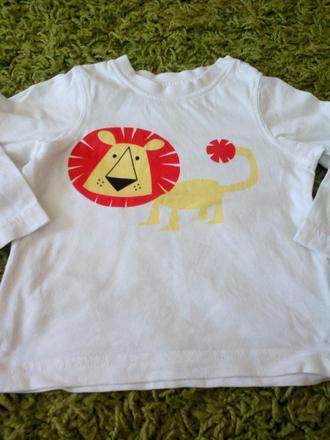 Triko bavlně s lvíčkem, mothercare,74