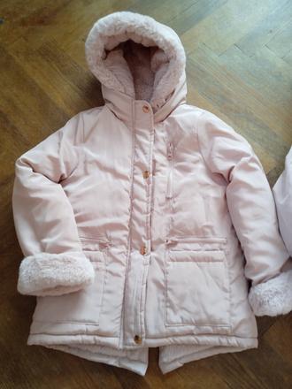 Dívčí zimní bunda - velikost 122, 122