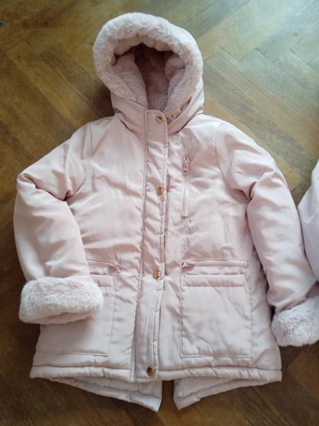 Dívčí zimní bunda - velikost 122, 122