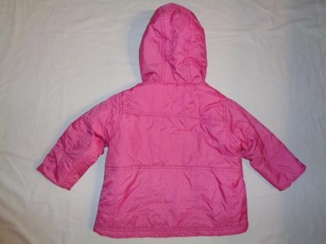 Luxusní lesklá růžová teploučká zimní bunda, early days,92