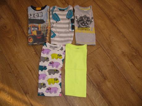 Trička kr.rukáv, vel.92, cena za vše, 92