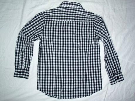 Exkluzivní černobílá kostičkovaná košile, f&f,140