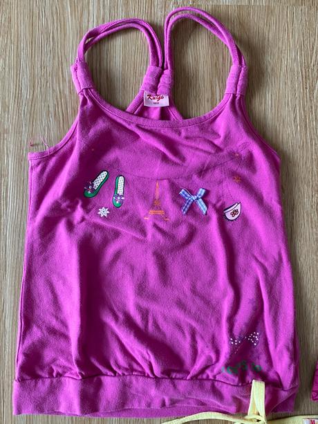 Dívčí letní topy - 4ks, lewro,122