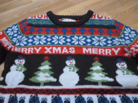 Vánoční svetr 9-10, 140