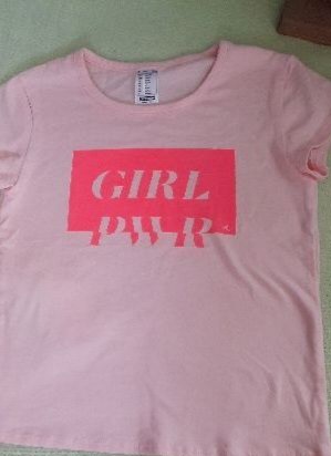 Sportovní růžové tričko girl, 152