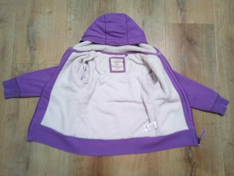 Zateplená mikina chlupatá, v. 122/128, caa, c&a,122