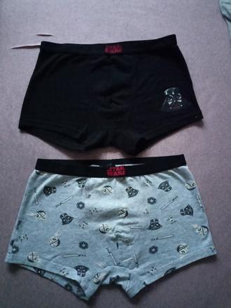Dvoje chlapecké boxerky star wars, sinsay,140