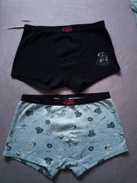 Dvoje chlapecké boxerky star wars, sinsay,140