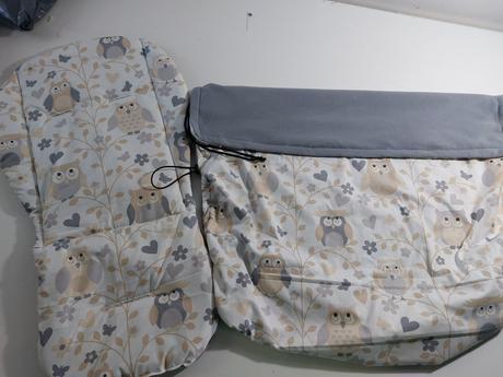 Bavlněný set do kočárku deka + vložka, 