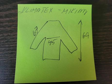 Klimatex mikina, 158