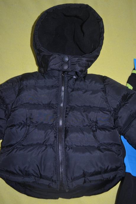 Zimní nové softshellové kalhoty a bunda h&m12-18 m, h&m,80 / 86