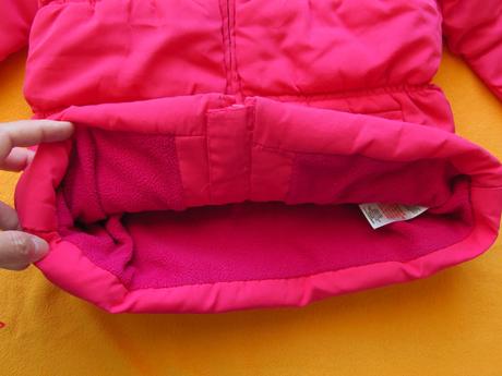 Bunda červená s kapucí, f&f,110