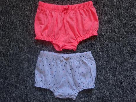 2x bavlněné šortky, vel. 74, f&f,74