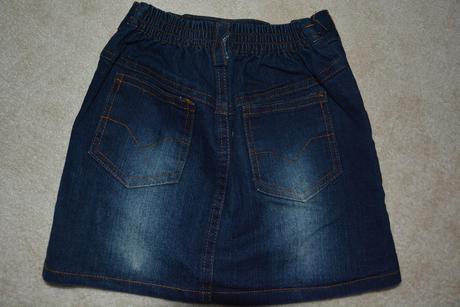 Riflová sukýnka s kytkou, pidilidi,92