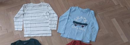 Trička s dlouhým rukávem, next,128