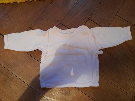 Malý růžový zapínací kabátek,tričko, 62, 62