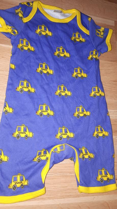 Letní overal s auty vel. 68, miniclub,68