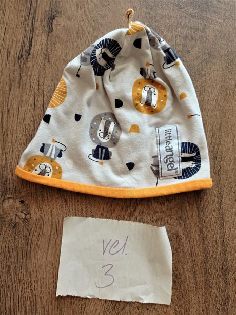 Čepice podšitá lev - vel. 3 little angel outlast, little angel®,80