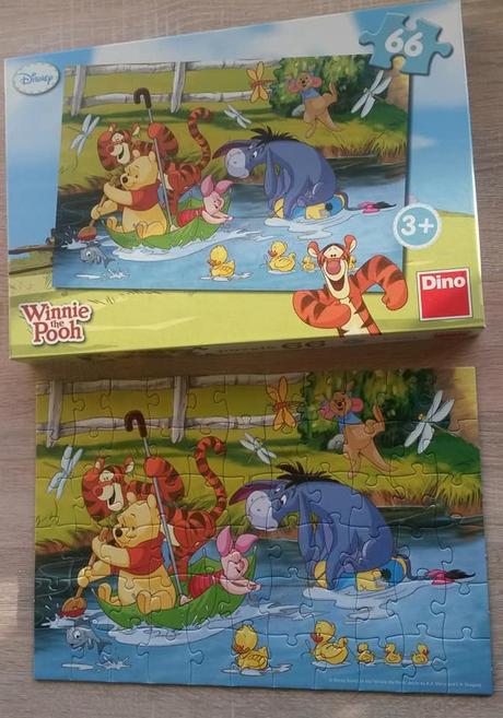 Puzzle medvídek pooh,