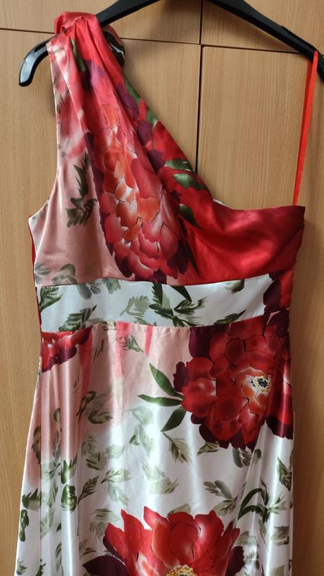 Plesové šaty ever pretty, červenobílé, ever-pretty,40