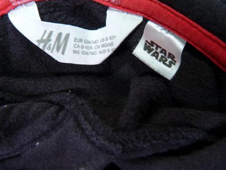 Star wars mikina vel. 10 let, h&m,140