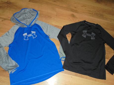 Trička zn. under armour, vel. ysm, under armour,128