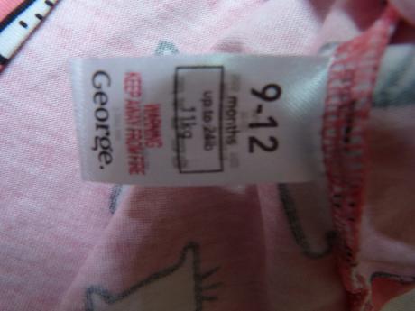 Bavlněné šatičky vel. 80, george,80