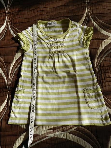 Tričko krátký rukáv- tunika, 92