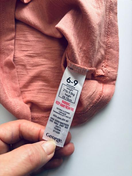 Triko meruňkové triko - v.6/9 měsíců, george,74