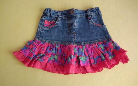 Riflová sukně, marks & spencer,104