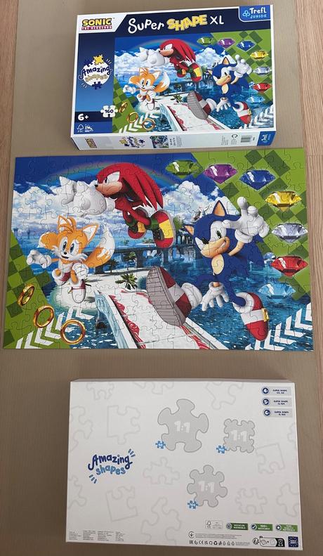 Ravensburger puzzle sonic super shapes xl, 