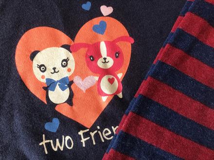 Vel. 80 pyžamový komplet se zvířátky, 80