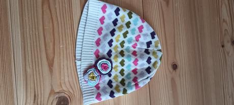 Čepice se srdíčky, h&m,104