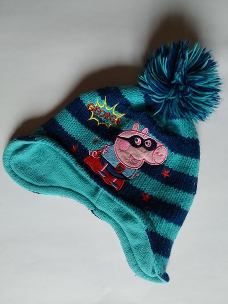 Čepice s prasátkem george/tom, mothercare,68