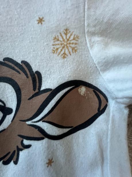 Vánoční šaty bambi vel. 92/18-24měs, 92