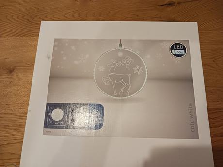 Velká svítící dekorace 3x, 