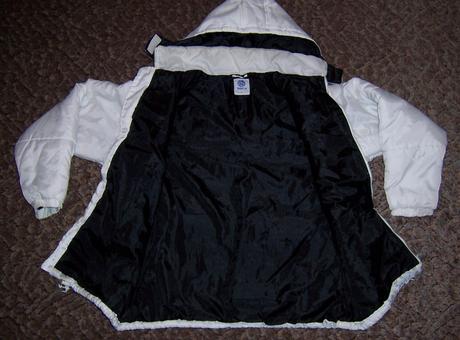 Zimní bunda s odepínací kapucí a rukávy, xl