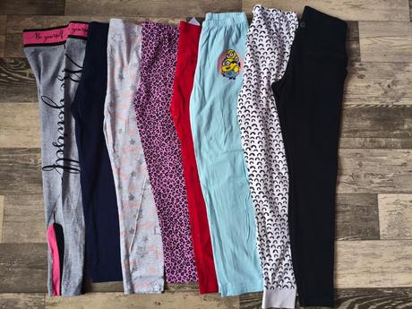 Legíny dívčí 8x vel. 128-134/140, george,128