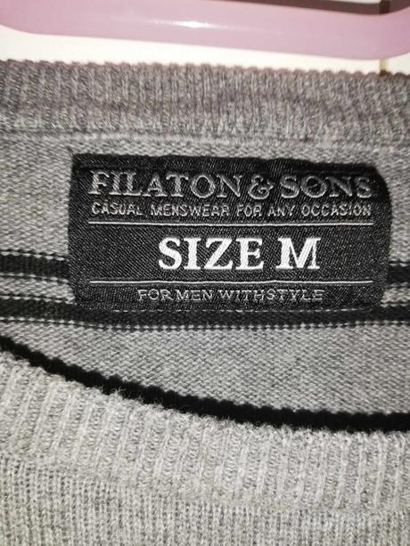 Pánský tenčí svetr vel.m, m