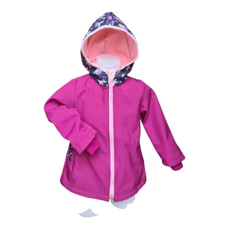 Softshellový kabátek s fleecem, 80 - 152