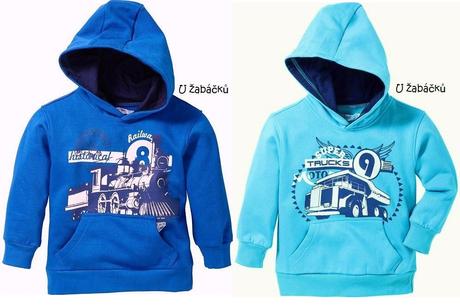 Mikina-klokanka s kapucí s truckem vel. 128/134, bonprix,128 / 134