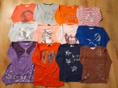 12xtricko, 134/140, yigaa,peppers,tchibo atd, tchibo,134