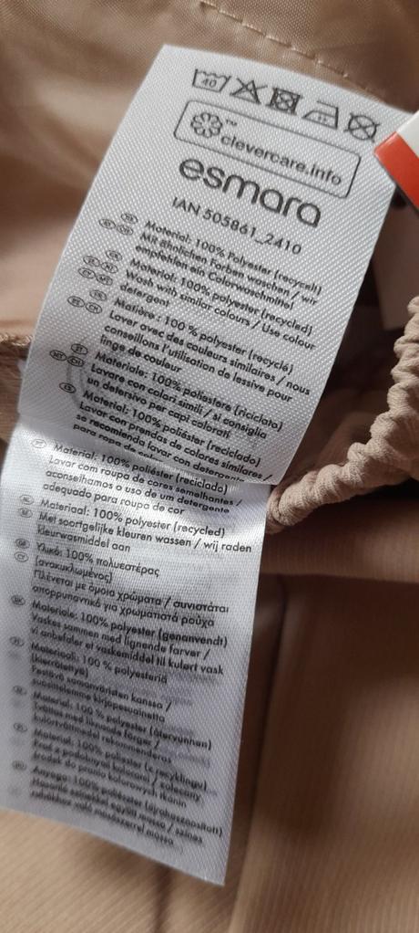 Esmara elegantní kalhoty s ozdobnými knoflíčky, esmara,40